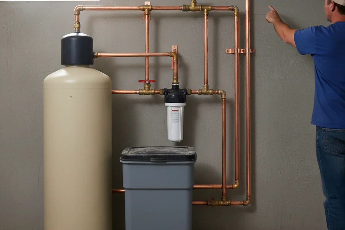 Whole-house water treatment system installed in Marine On Saint Croix
